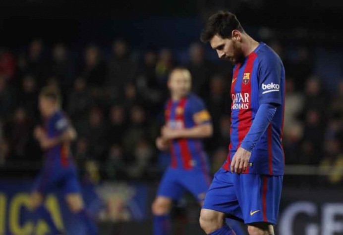 Messi - Villarreal x Barcelona