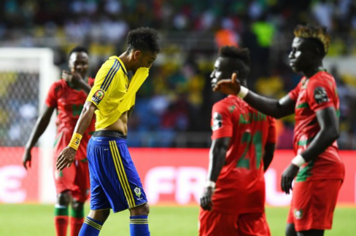 Aubameyang - Gabão x Guiné-Bissau