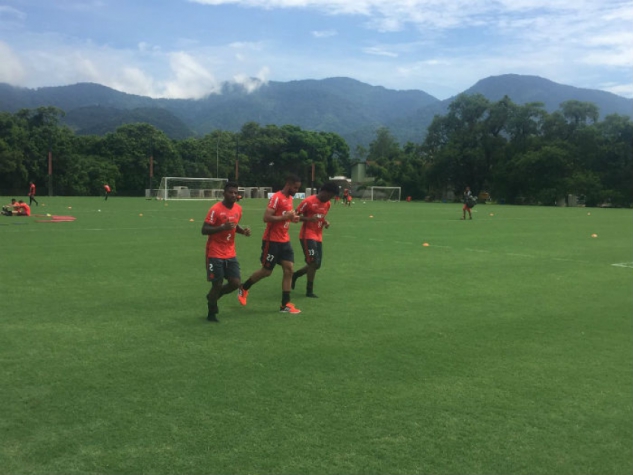 Fla se reapresenta no Ninho e inicia última semana da pré-temporada