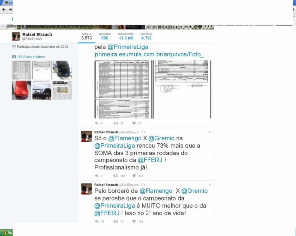 Vice do Fla vibra com arrecadação e diz que Primeira Liga é muito melhor do que o Carioca