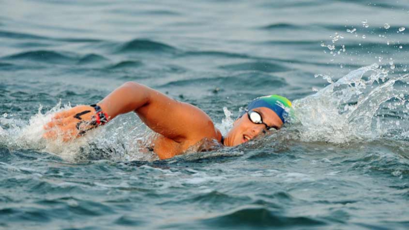 Ana Marcela Cunha da maratona aquática