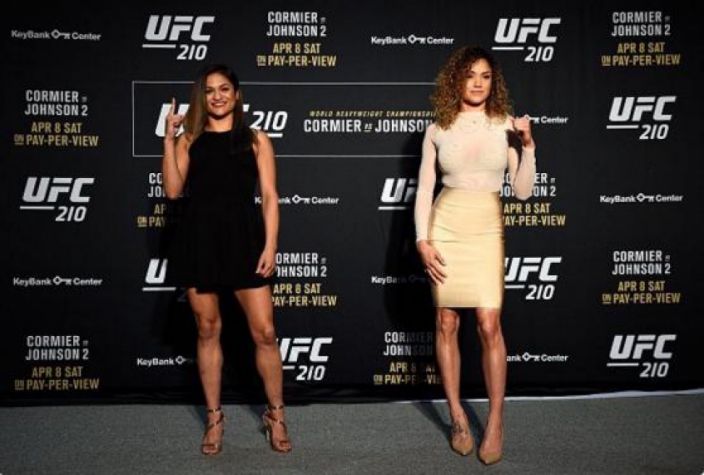 Pearl Gonzalez e Cynthia Calvillo se encaram no UFC 210, neste sábado
