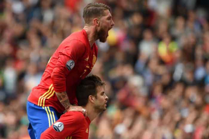 Sergio Ramos e Piqué