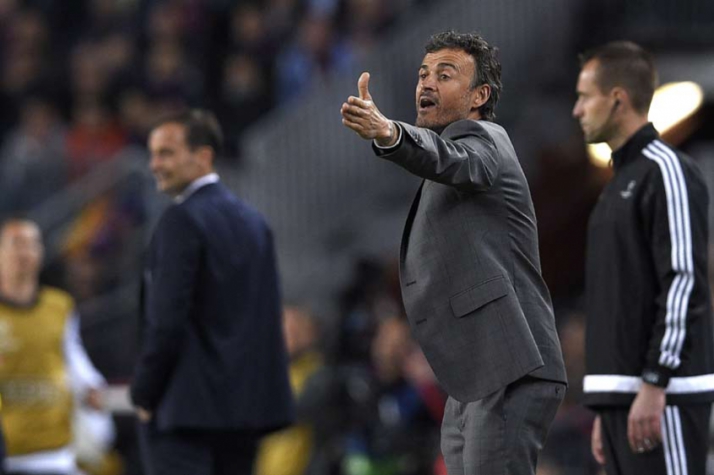 Luis Enrique - Barcelona x Juventus
