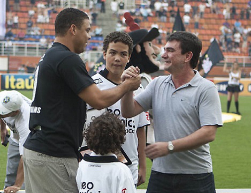 Andrés Sanchez e Ronaldo Fenômeno
