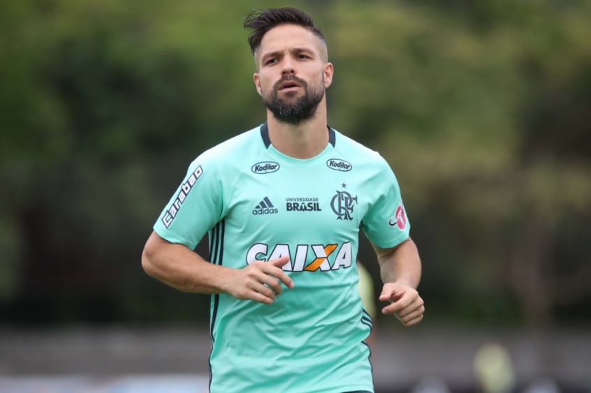Diego é um dos líderes do elenco do Flamengo e também um dos pilares da equipe