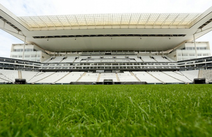 Gramado da Arena Corinthians