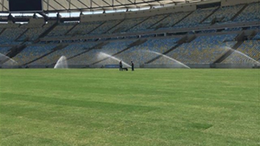 Gramado novo Maracanã