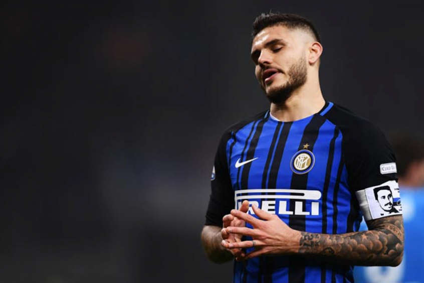 Icardi - Inter de Milão x Napoli