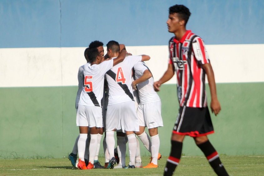 Vasco venceu o São Paulo por 5x4 na Copa do Brasil sub-20