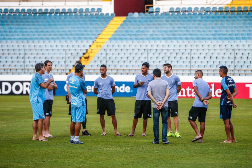 Delegação do Grêmio na Venezuela