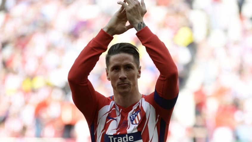 Atlético de Madrid x Eibar - Fernando Torres