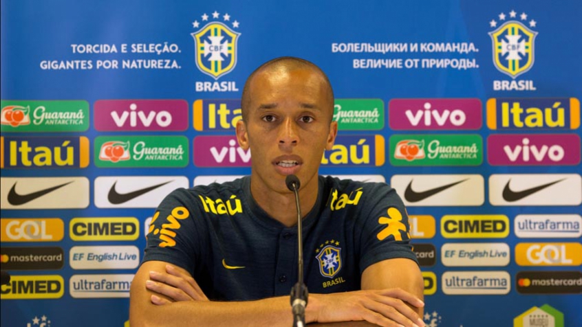 Miranda durante coletiva de imprensa neste sábado