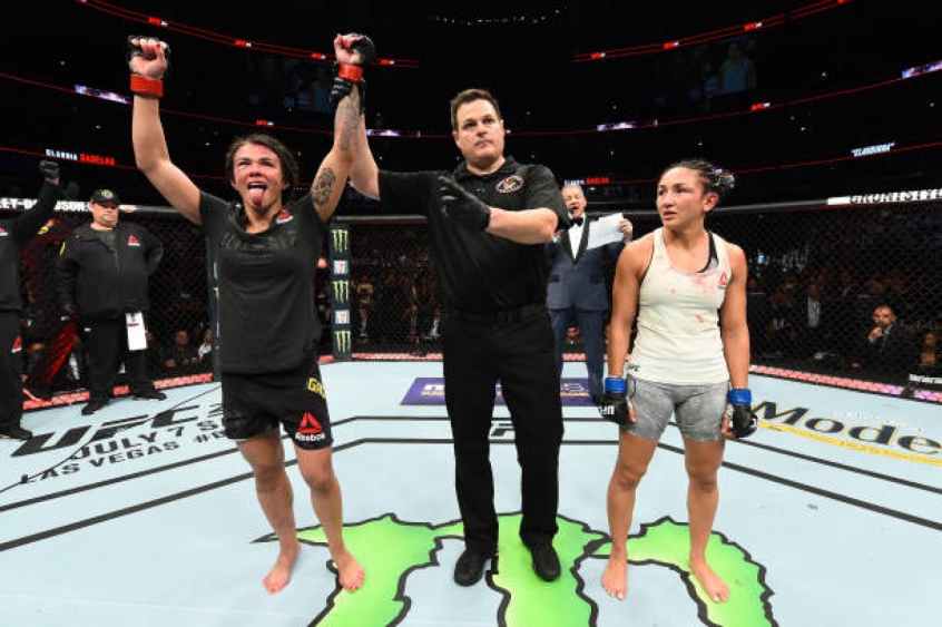 Claudinha Gadelha voltou a vencer no UFC após derrota para Jéssica Bate-Estaca em 2017 (Foto: Getty Images)
