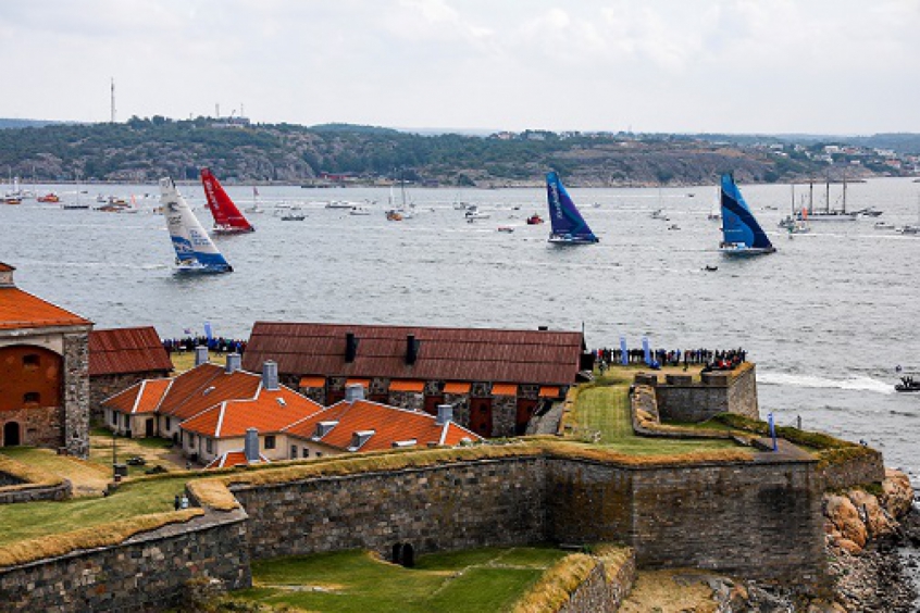 MAPRFE venceu a regata costeira e briga para ser campeão da Volvo Ocean Race (Foto: Ainhoa Sanchez/Volvo Ocean Race)