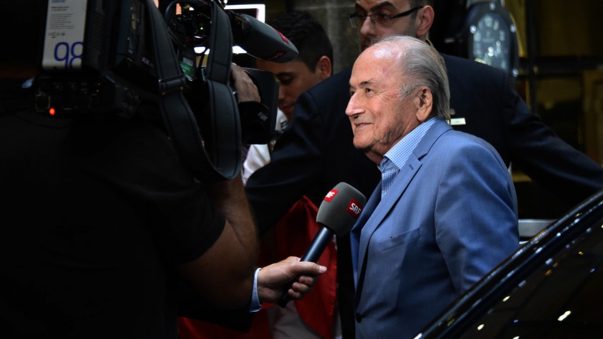 Blatter em Moscou