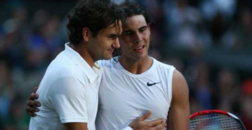 Federer e Nadal em Wimbledon 2008