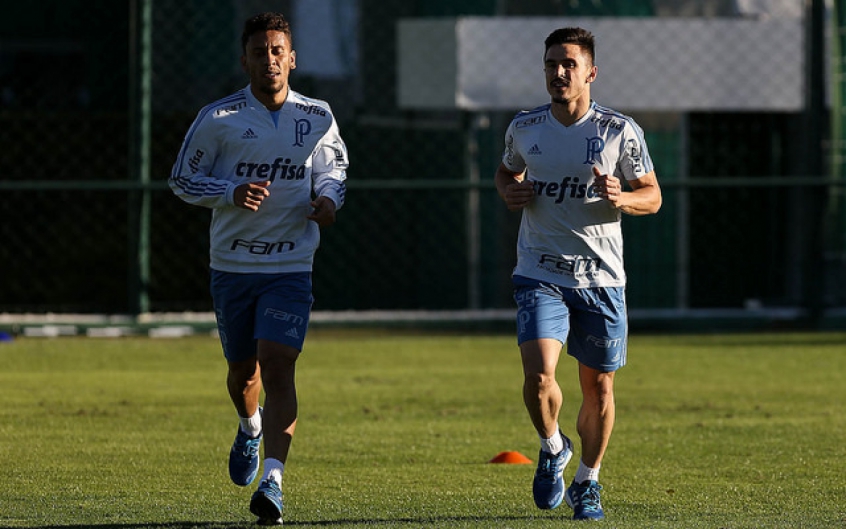 Poupados do último jogo, Marcos Rocha e Willian podem voltar no clássico diante do São Paulo