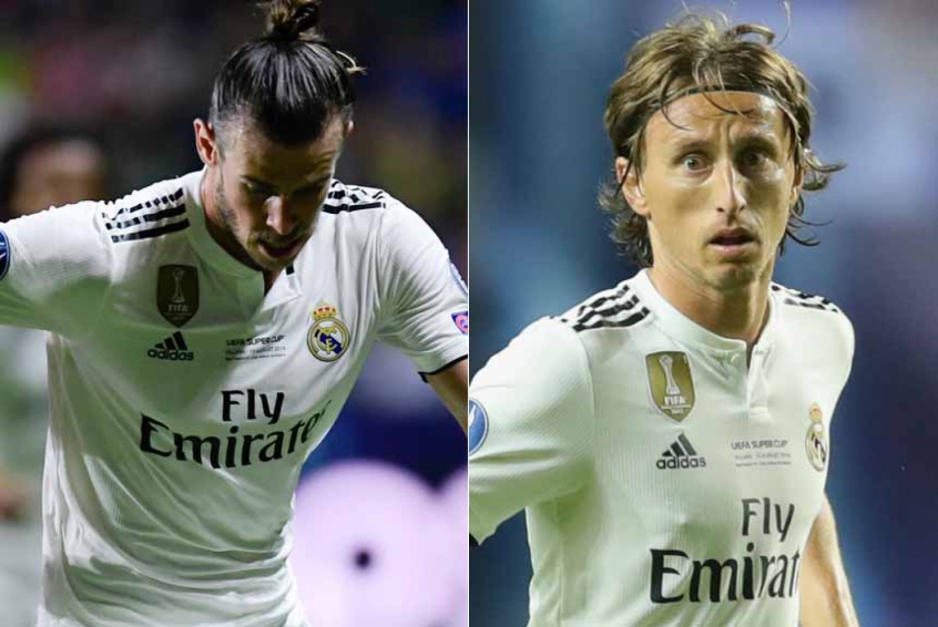 Montagem - Bale e Modric