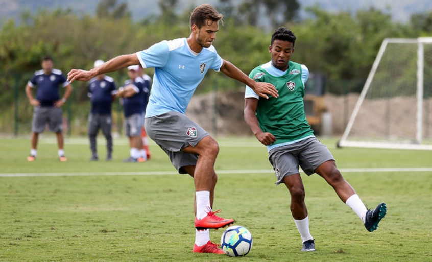 Paulo Ricardo - Treino Fluminense
