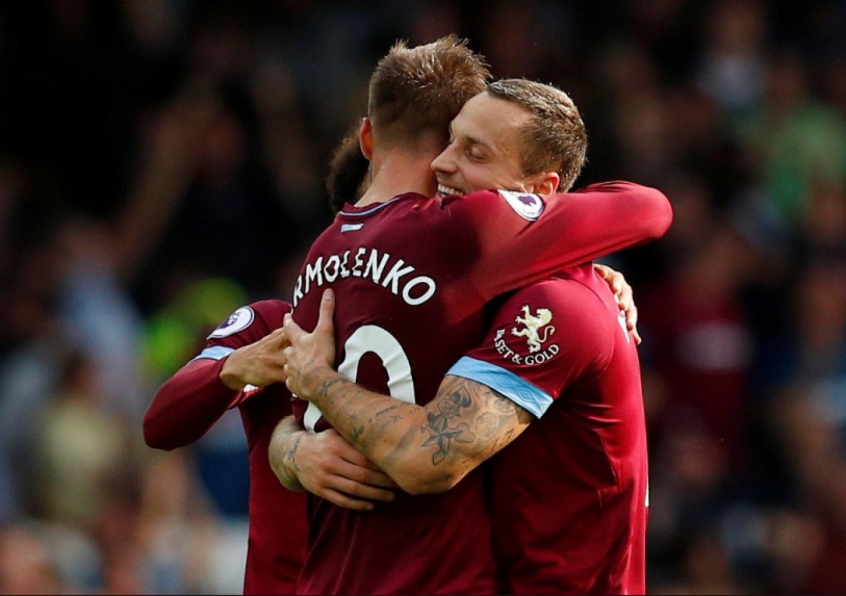 Yarmolenko e Arnautovic