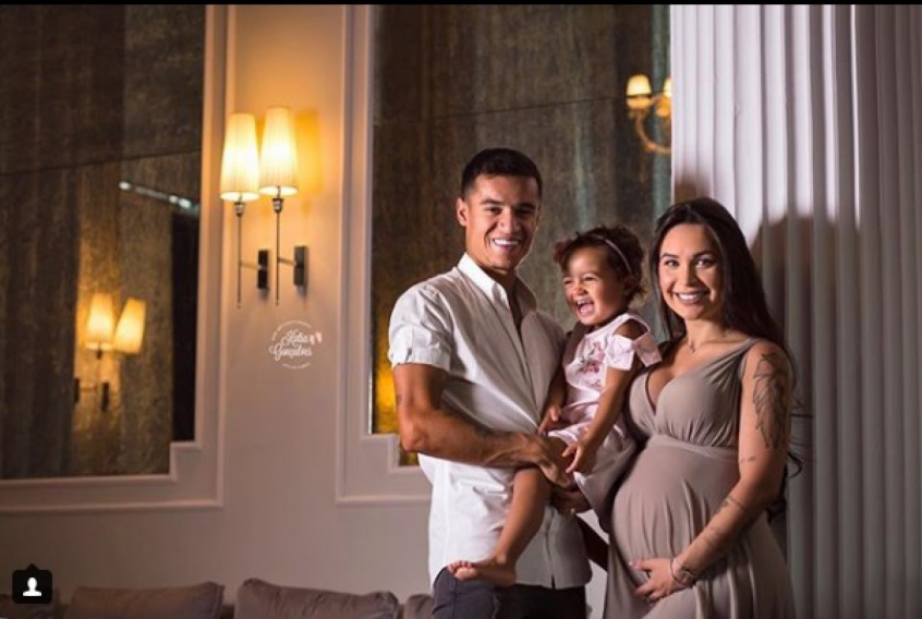 Coutinho e família