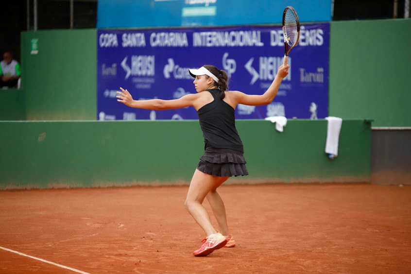 Gabriela Giraldo em ação na Copa Santa Catarina