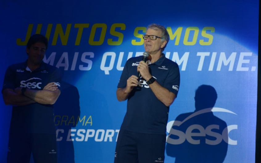 Sesc RJ apresenta seus times de vôlei para a temporada 2018-19