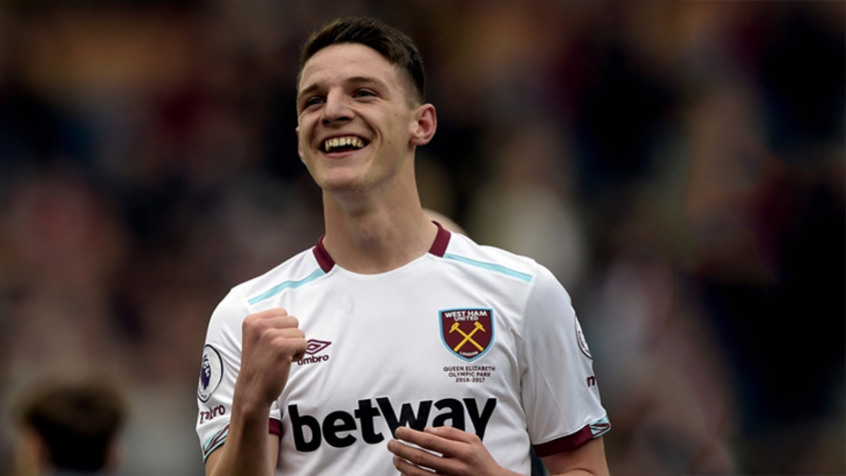 Declan Rice, do West Ham