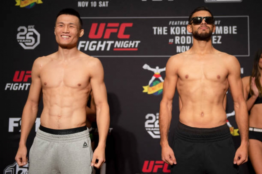 Zumbi Coreano e Yair Rodriguez buscam a vitória em seus retornos ao Ultimate (Foto Getty Images / UFC)