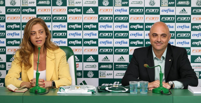 Galiotte minimiza críticas de Paulo Nobre e vê Crefisa como fundamental para tornar o Palmeiras referência