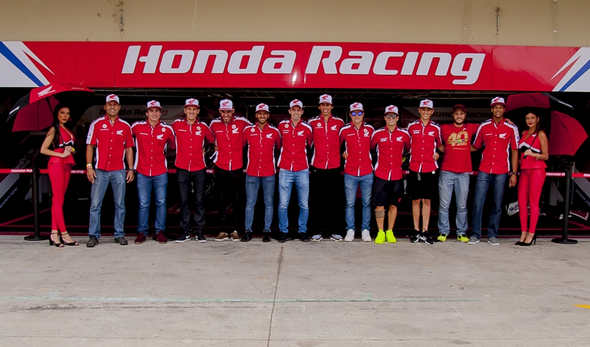 Equipe Honda Racing completa na final do SuperBike Brasil 2018