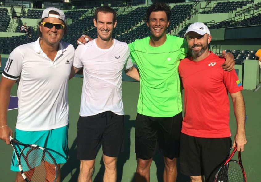 Feijão e Murray em Miami