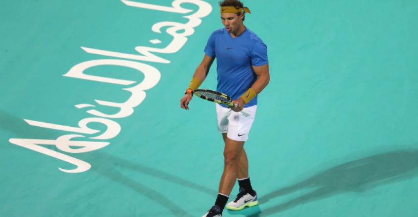 Nadal em Abu Dhabi