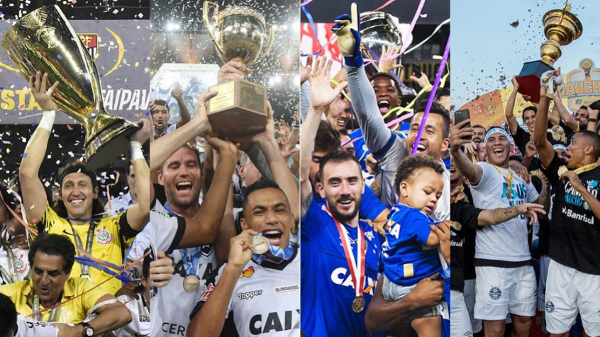 Montagem Campeões Estaduais 2018