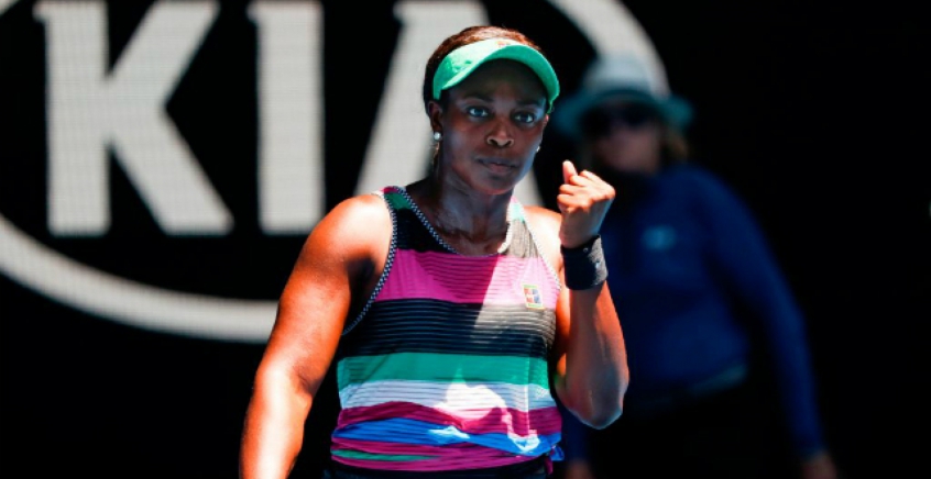 Sloane Stephens no Australian Open 2019