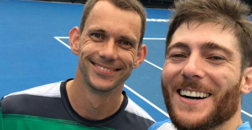 Marcelo Demoliner e Frederik Nielsen no Australian Open 2019