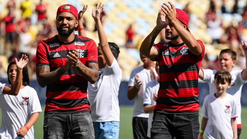 Resultado de imagem para gabigol e arrascaeta juntos