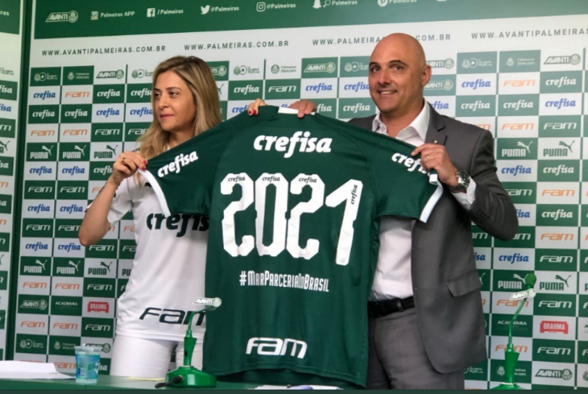 Patrocínio revolucionário? Entenda como funciona a parceria entre Palmeiras e Crefisa