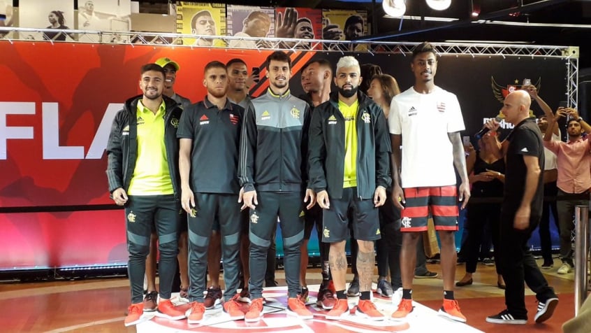 linha treino flamengo