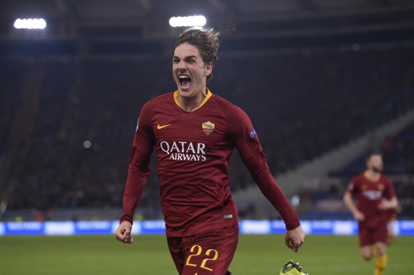 Roma x Porto - Zaniolo