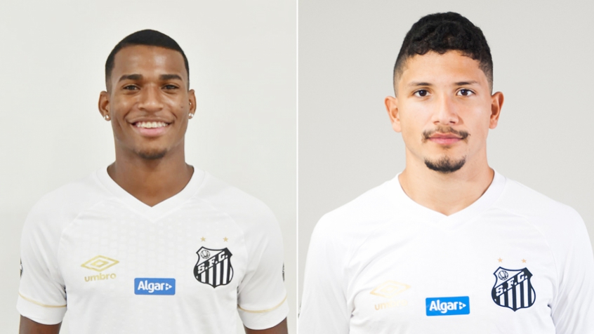 Jean Lucas e Yuri - Santos