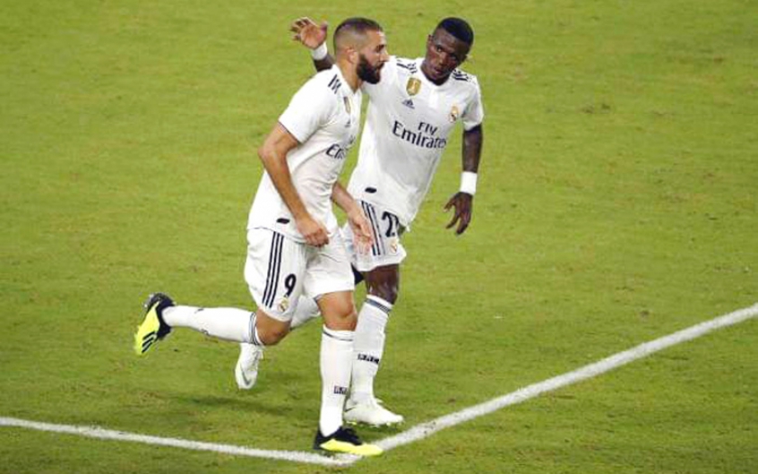 Benzema e Vinicius Jr