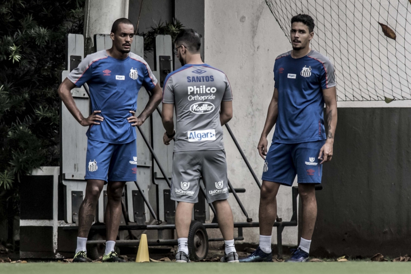 Luiz Felipe e Lucas Veríssimo - Santos