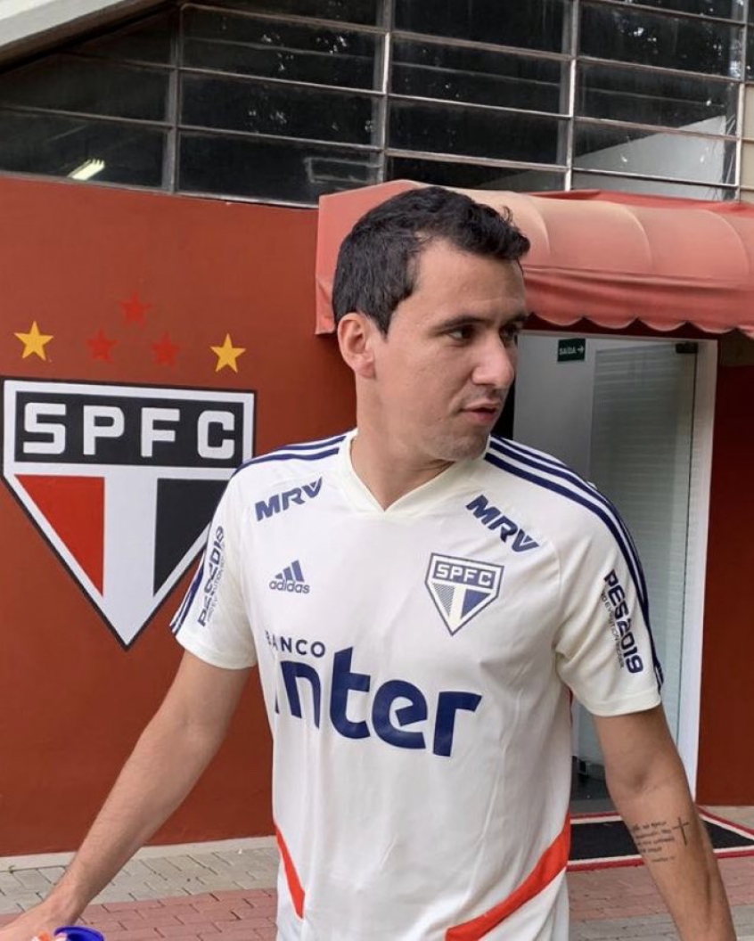 sao paulo camisa de treino