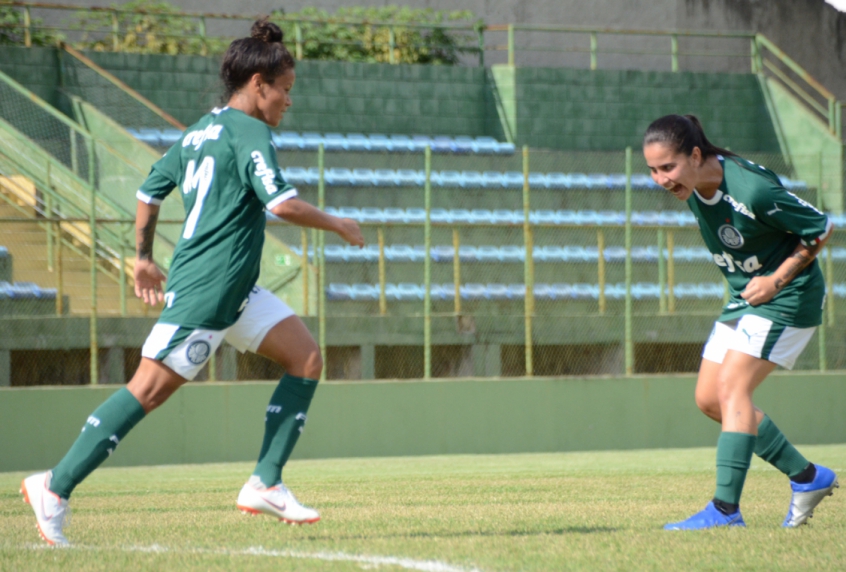 Palmeiras Faz 8 A 0 Em Estreia No Brasileirao De Futebol Feminino Lance