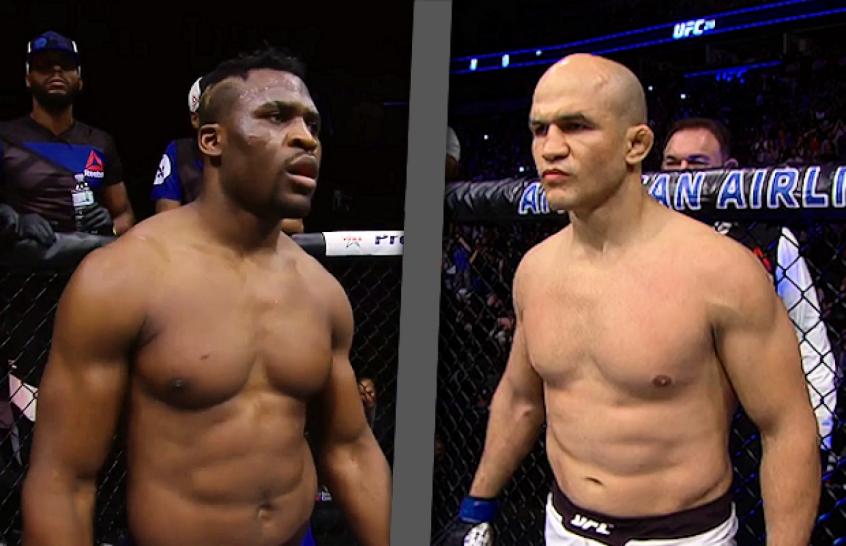 Ngannou x Dos Santos)