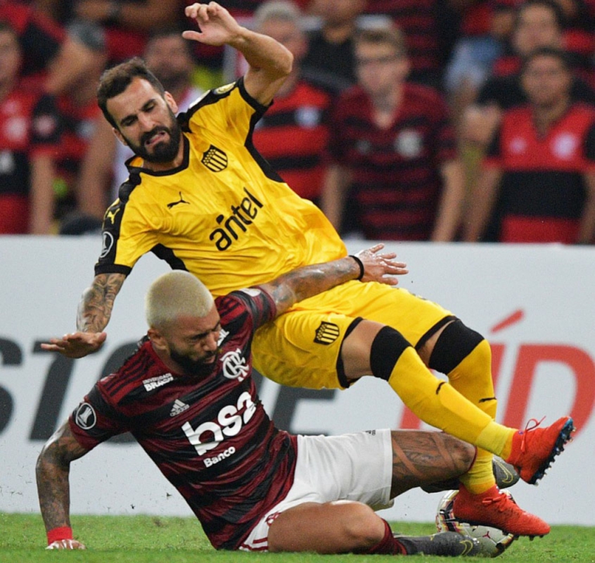 Flamengo x Peñarol Carrinho Gabigol