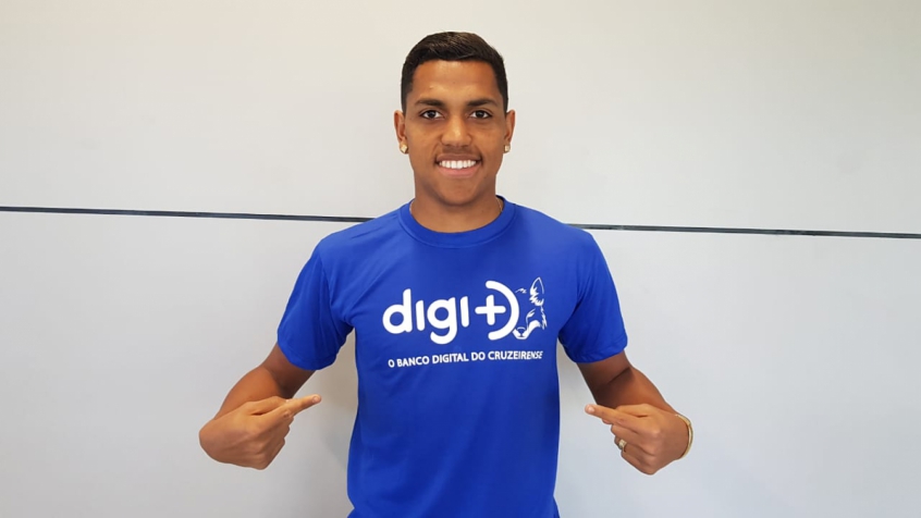 Pedro Rocha chega ao Cruzeiro por empréstimo e fica no clube até o fim de 2019-Reprodução;Cruzeiro