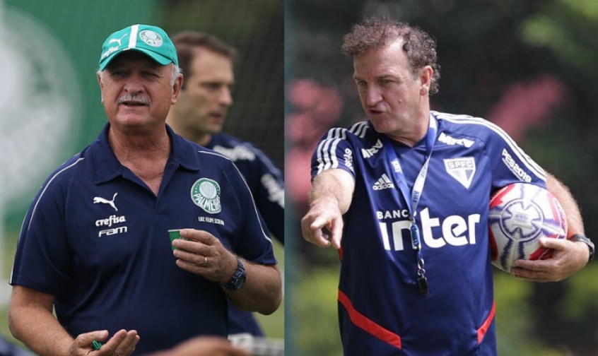 Choque-Rei terá reencontro: Felipão já foi 'salvo' por gols de Cuca: